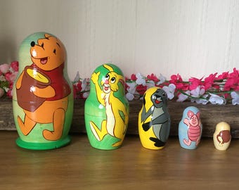 winnie the pooh russian dolls