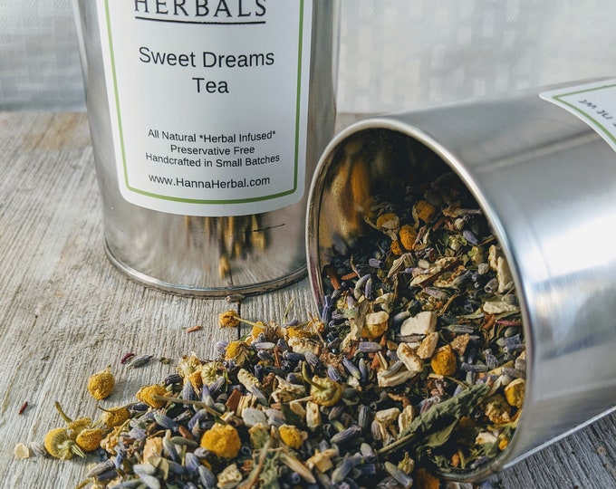 Dream Herbal Tea - herbal tea - loose leaf tea -  Christmas gift - get well gift - stress relief - organic tea - teacher gift - eco friendly