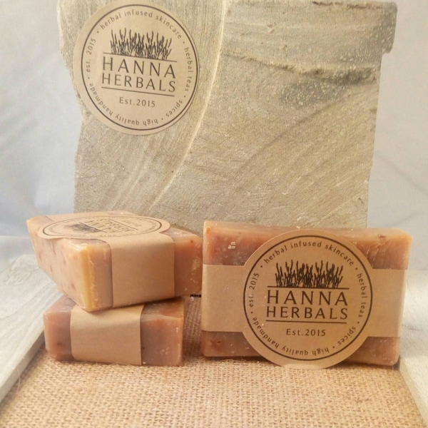 Egyptian Amber Cold Processed Soap - sandalwood soap - lavender soap - shea butter soap - homemade soap - bar soap - artisan soap