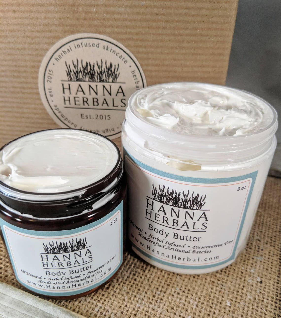 Jasmine Body Butter 8 Oz Glass Jar Floral Body Butter Etsy