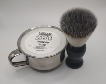 Shaving Soap with Brush