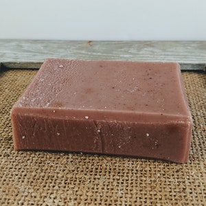 French Lavender and Red Clay Soap 4 oz bar, red clay soap, french lavender soap, Hanna Herbals, lavender red clay, all natural soap image 10