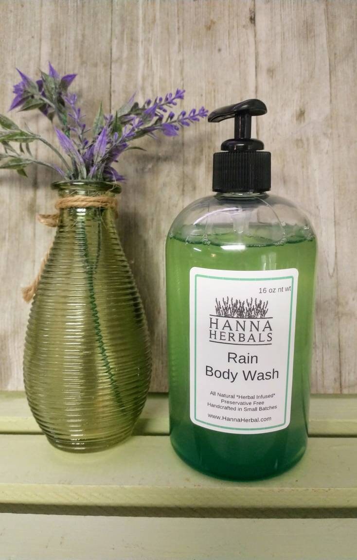 Rain Body Wash liquid soap liquid cleanser guest Etsy