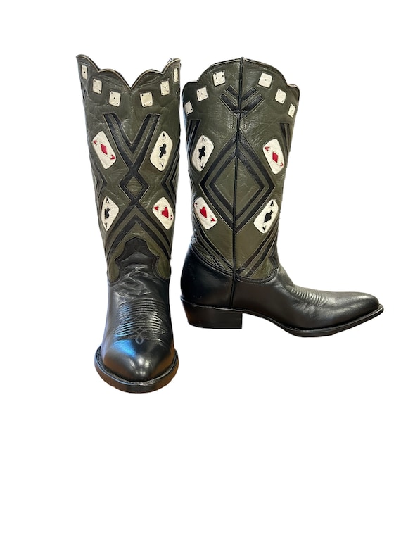 Size 8.5 D - Montana Men’s Cowboy Western Boots Ga