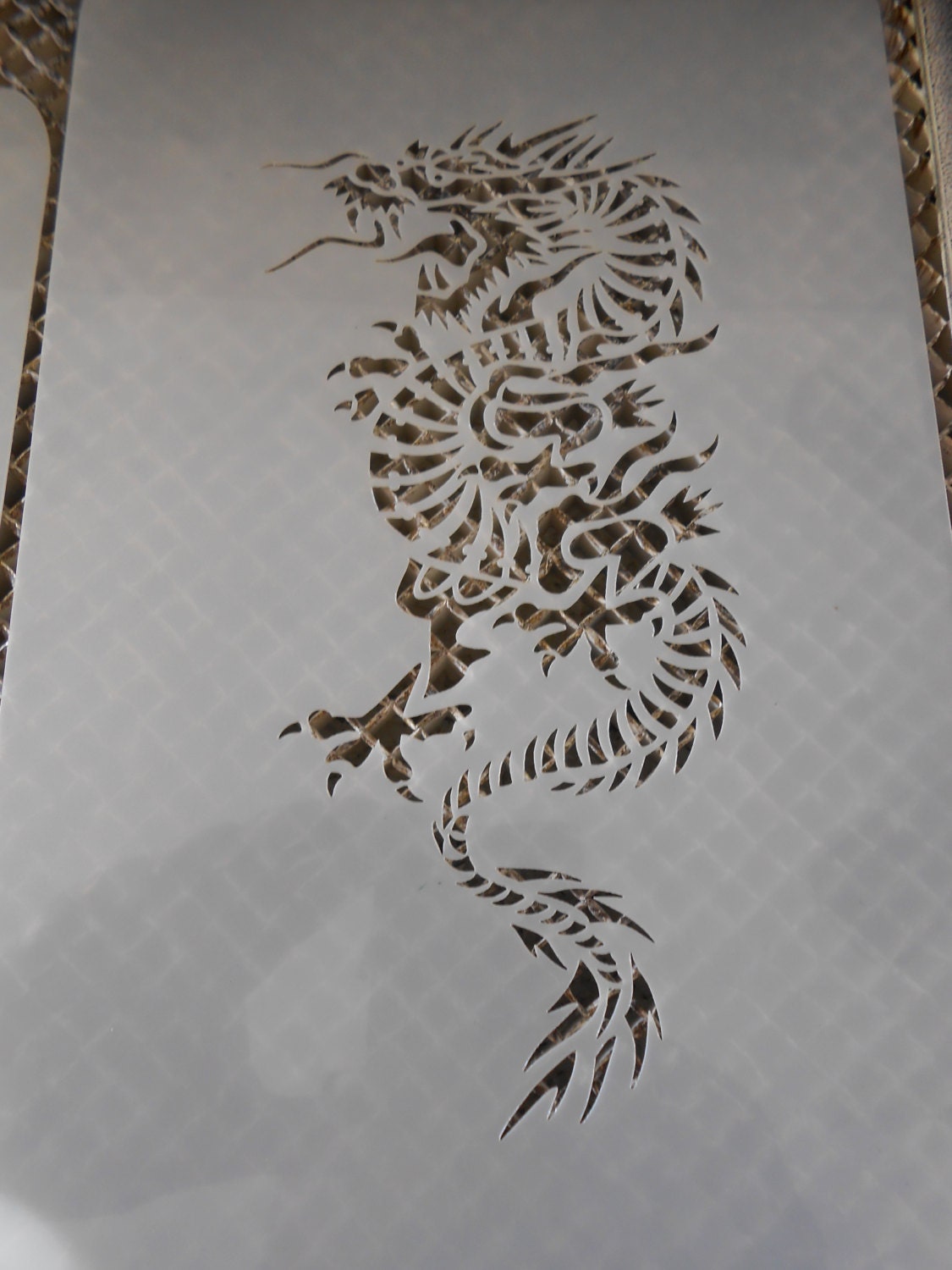 Airbrush Temporary Tattoo Stencil Set 68 Dragons Etsy