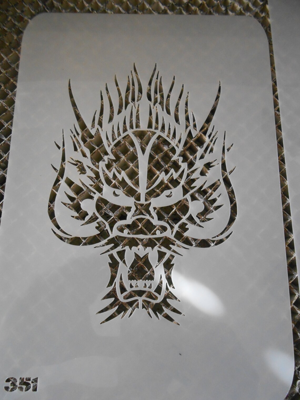 Airbrush Temporary Tattoo Stencil Set 68 Dragons Etsy