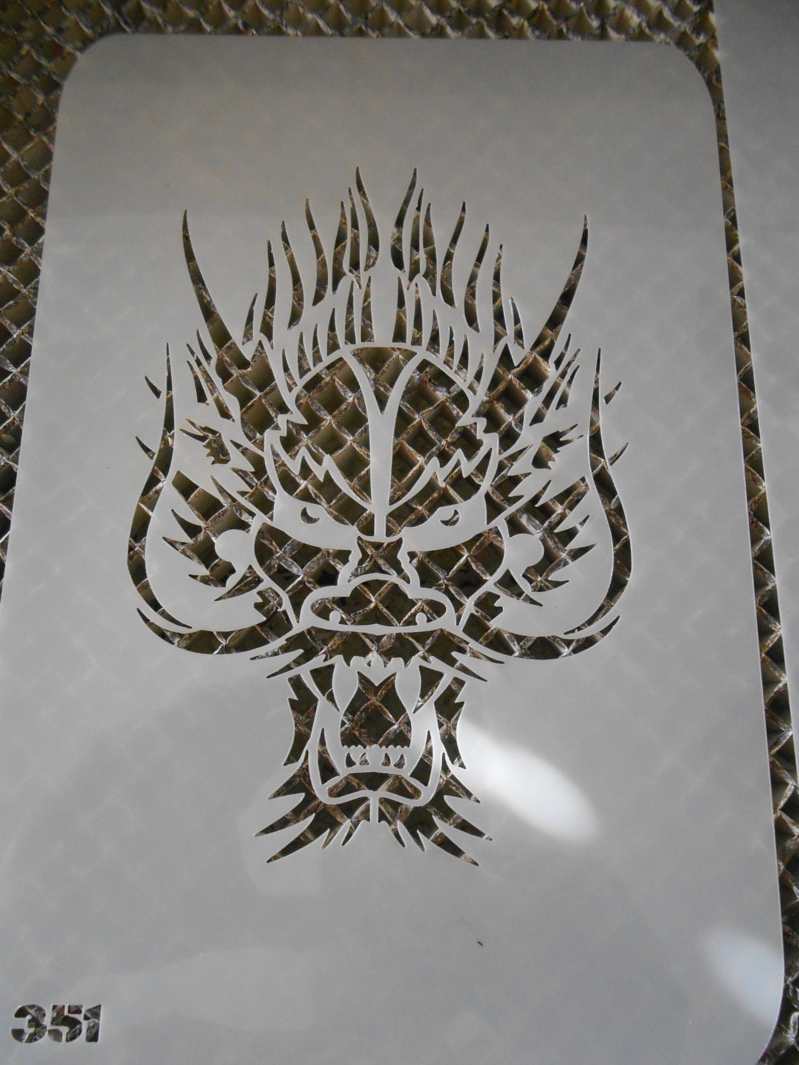 Airbrush Temporary Tattoo Stencil Set 68 Dragons Etsy