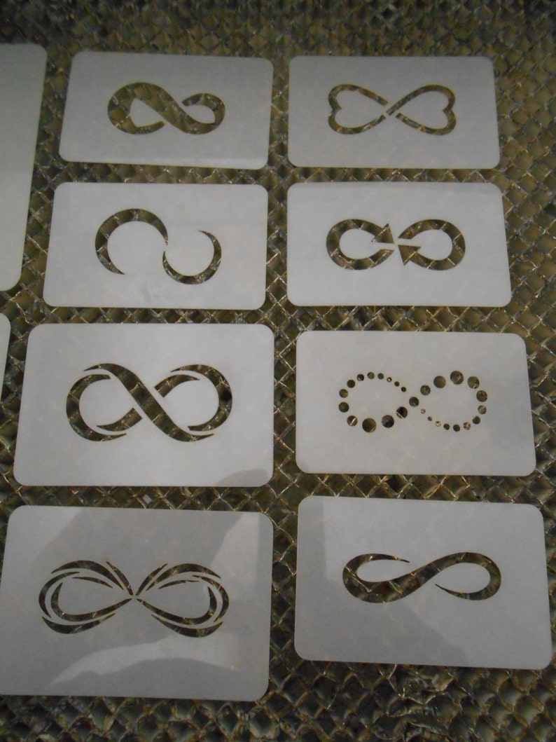 Infinity Stencils | Etsy