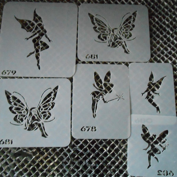 Fairies Stencil Set 113!