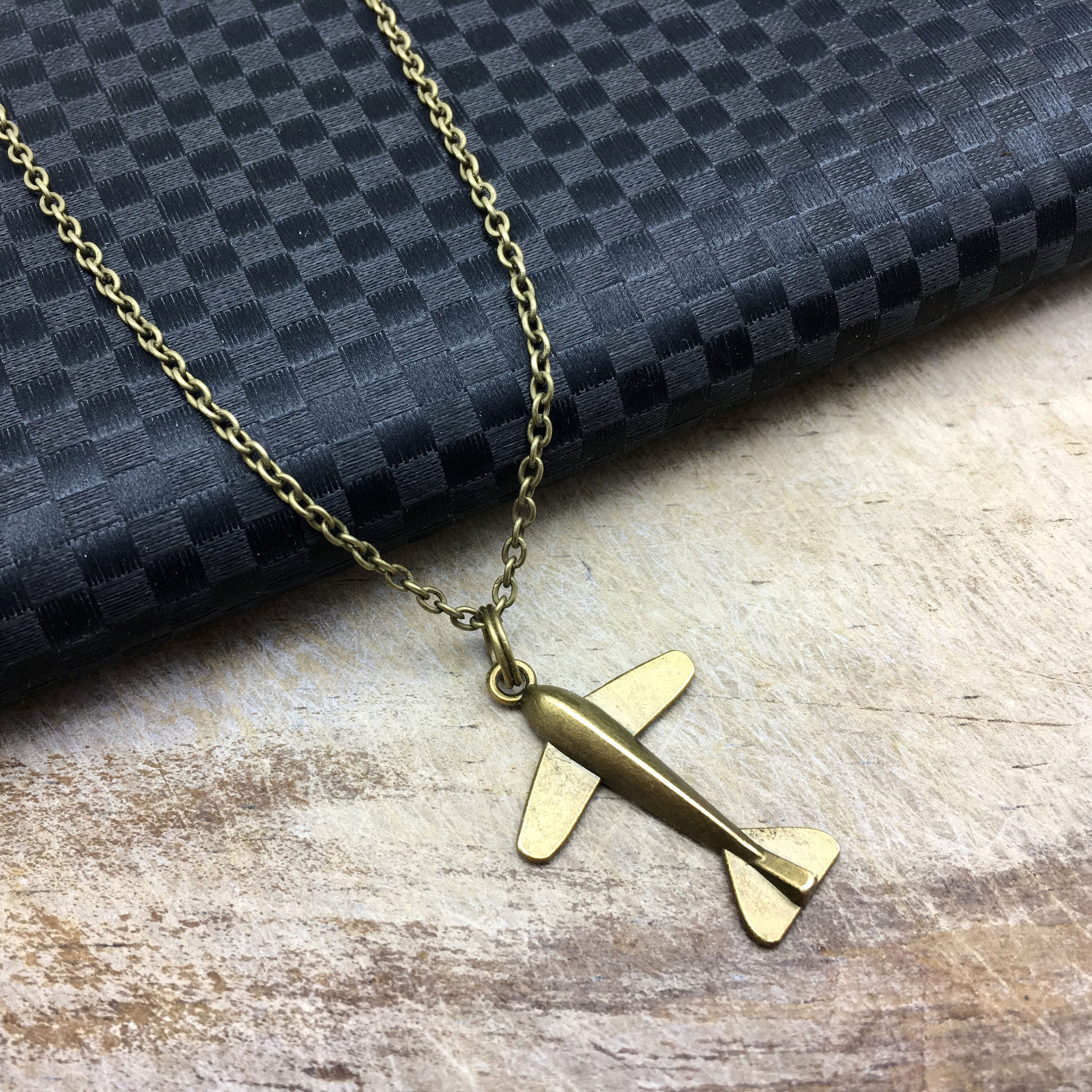 AIRPLANE Necklace Plane Necklace Airplane Jewelry Airplane Etsy