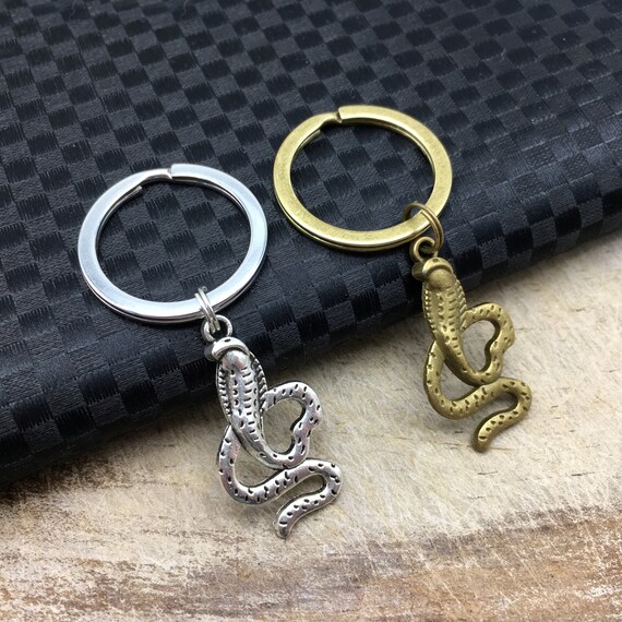 Snake Spot Keychain – Cute Anime Snake Dog Pendant, Official YOGIN Collectible