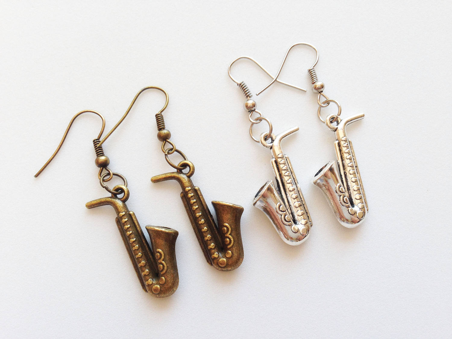 SAXOPHONE Earrings Saxophone Jewelry Saxophone Gift Jazz Etsy