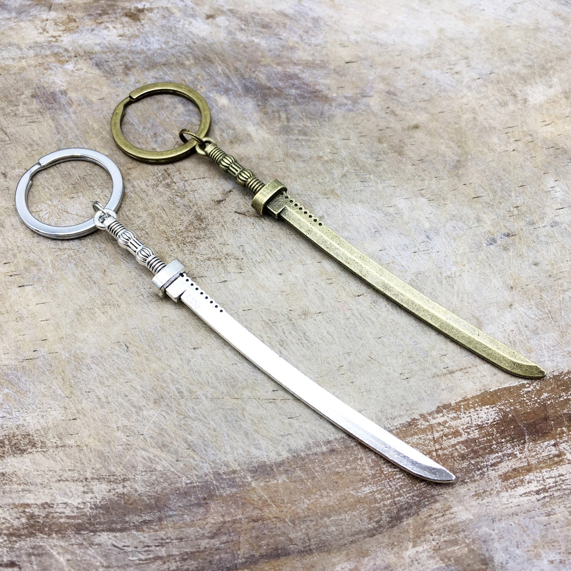 SWORD Keychain Sword Keyring Sword Gift Ninja Keychain Ninja Etsy
