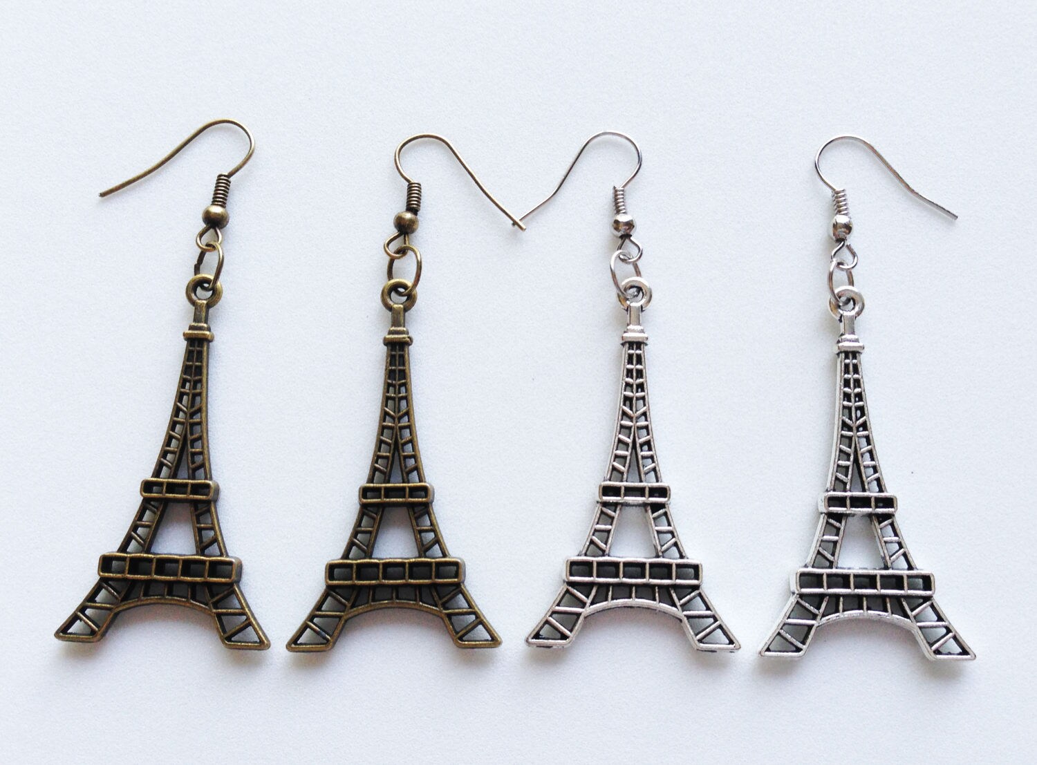 EIFFEL TOWER Earrings Eiffel Tower Jewelry Eiffel Tower Gift Etsy