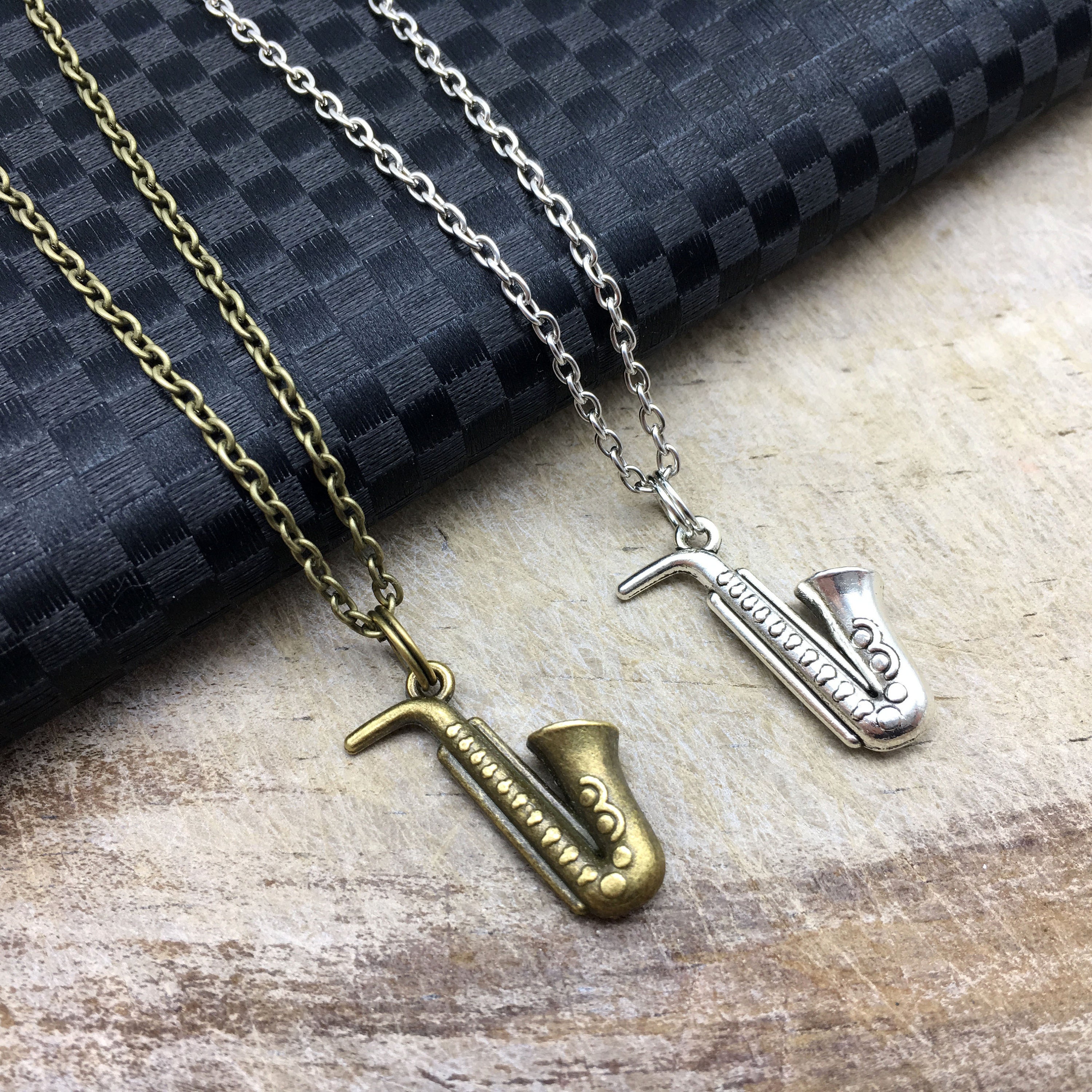 SAXOPHONE Necklace Saxophone Jewelry Saxophone Gift Musician Etsy
