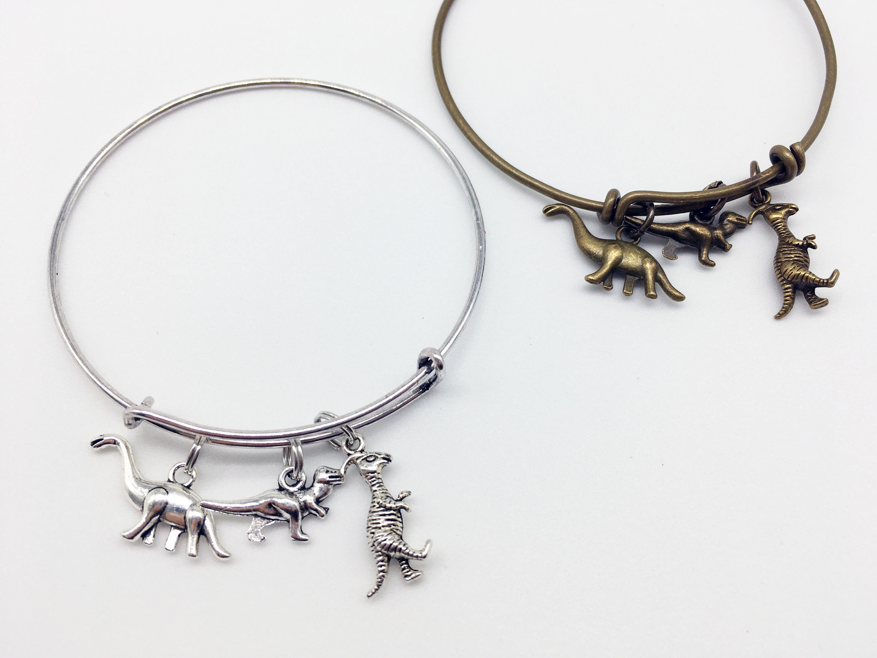 DINOSAUR Bracelet Dinosaur Jewelry Dinosaur Gift Dino Bracelet Etsy