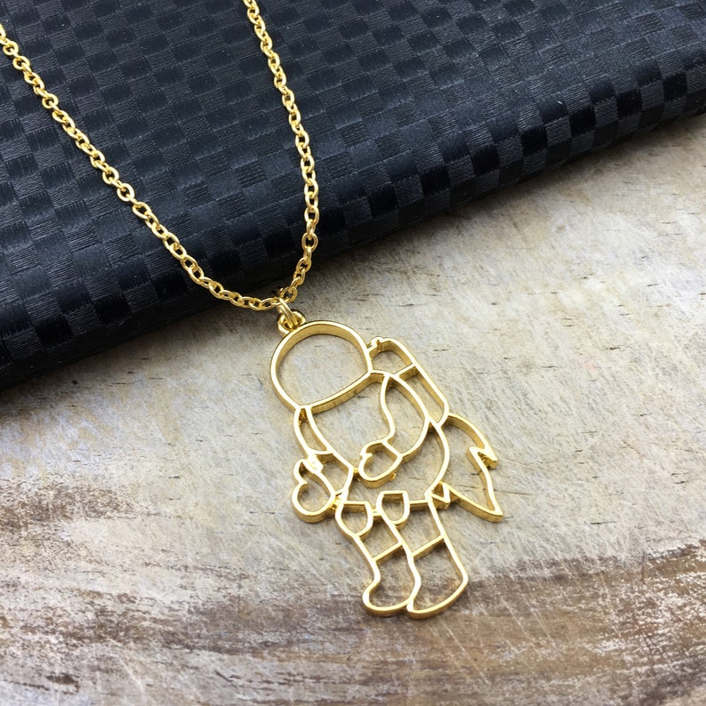 Astronaut Necklace Jewelry Gift Nasa Image 0