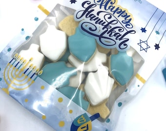 Dreidel Cookies | Hanukkah Cookies | Chanukah Cookies | Holiday Gift