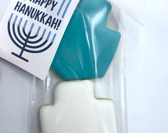 Dreidel Cookies | Hanukkah Cookies | Chanukah Cookies | Holiday Gift