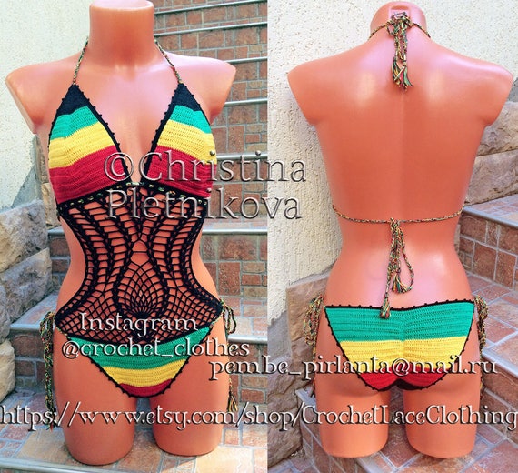 jamaican themed bathing suits