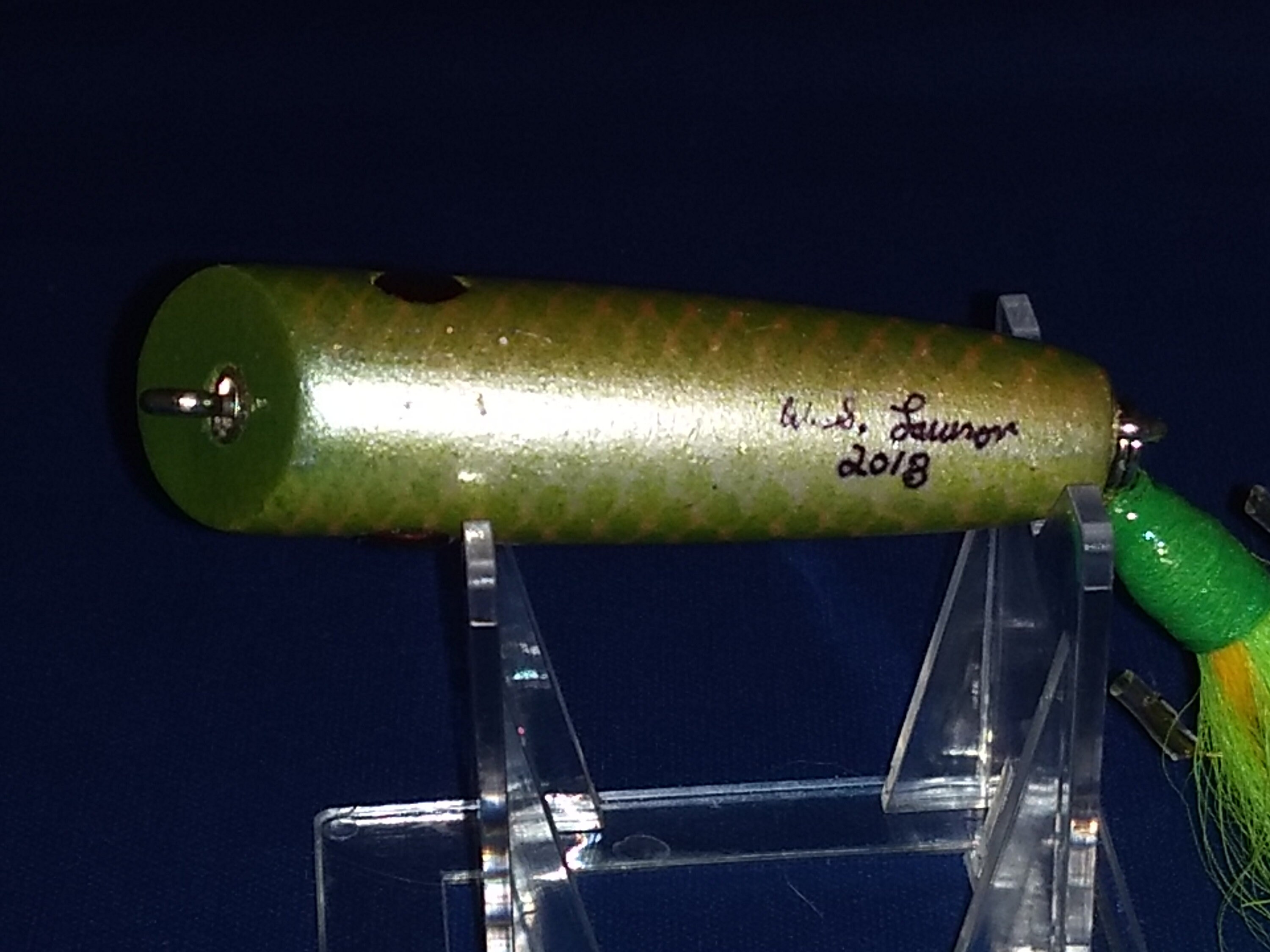 Señuelo de pesca de madera artesanal | Etsy