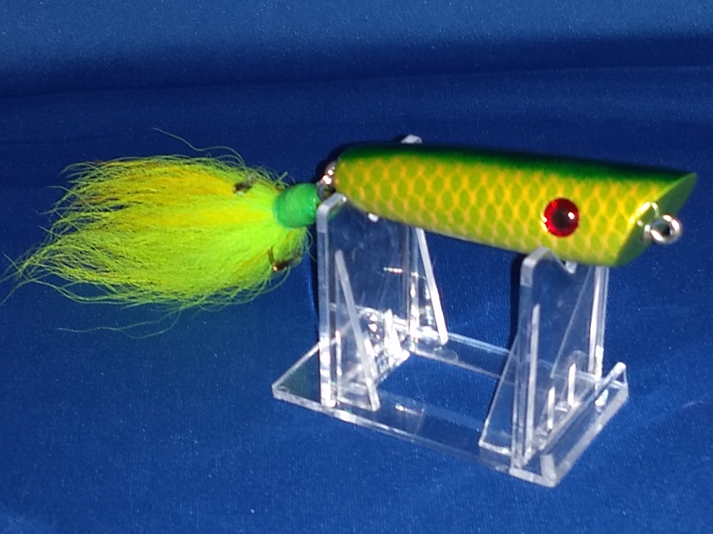 Señuelo de pesca de madera artesanal | Etsy