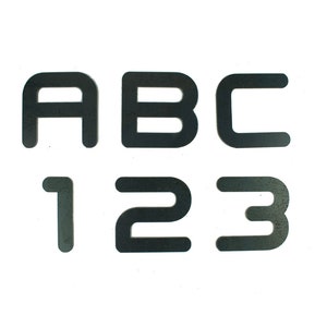 Metal Numbers, Metal Letters, Mish Mash Font, Small Metal Letters, Large Metal Numbers