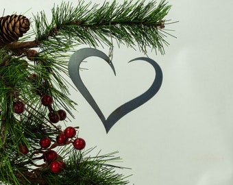 I Love You Gift, Heart Ornament, Bare Steel Ornaments, Love Gift, Gifts For Her