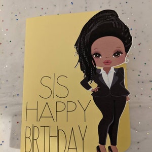 African American Cards, Black Girl Magic Cards, Happy Birthday Queen, Hello image 5