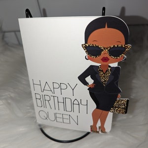 African American Cards, Black Girl Magic Cards, Happy Birthday Queen, Hello image 7
