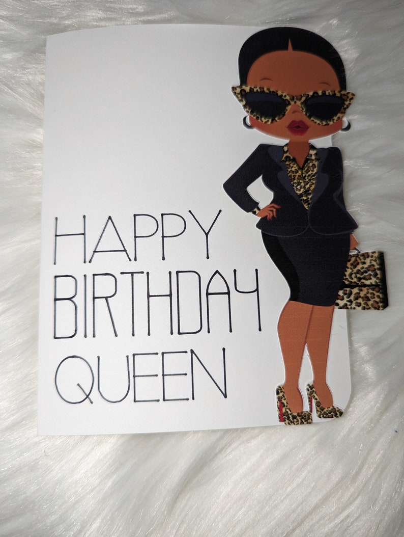 African American Cards, Black Girl Magic Cards, Happy Birthday Queen, Hello image 1