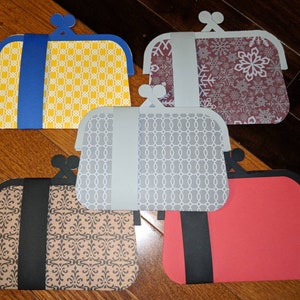 Coin Purse Gift Card Holder Set of Five, Gift Card Holder, Stocking Stuffers, Teacher&#39;s Gifts