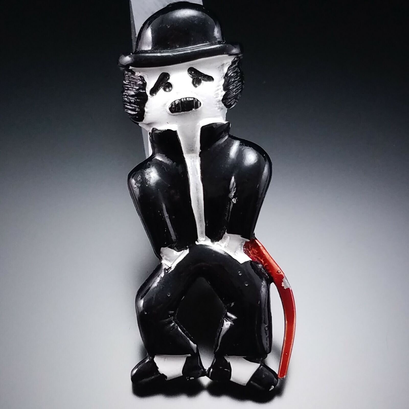 Vintage Charlie Chaplin Brooch Estate Jewelry Pin Etsy