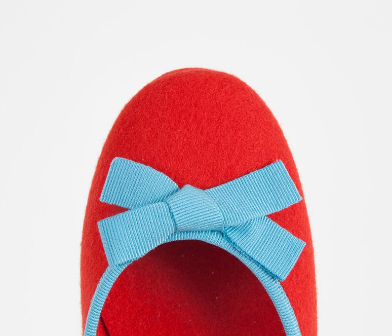 wool ballet slippers