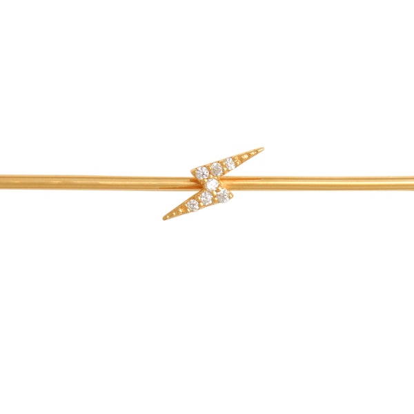 14kt Solid Gold | Long Industrial Barbell | Solid Gold | Barbell Earring | Minimalistic Jewelry I Cartilage I Barbell Cartilage