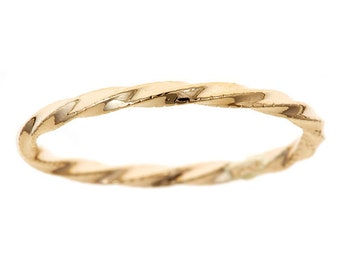 10kt Solid Gold Ring | Stacker Ring | Solid Gold | Stacking Ring | Dainty ring | Minimalistic Jewelry I Stackable Ring