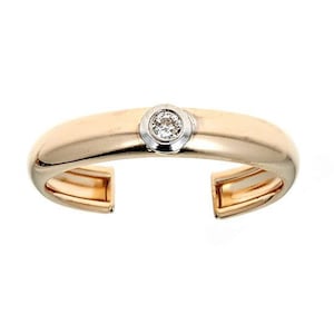 14kt Solid Gold | Gold Toe Ring | Adjustable Toe Ring | Minimalistic jewelry | 14kt Solid Gold I Everyday Jewelry I Simple Gold Rings