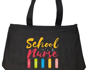 Nursing School Nurse Bandaids - Fashion Zip Tote Bag