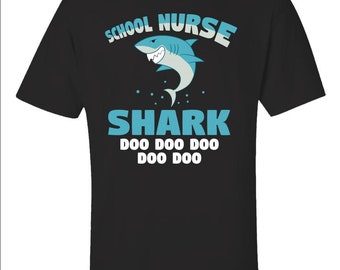 Nursing School Nurse Shark - Unisex T-Shirt
