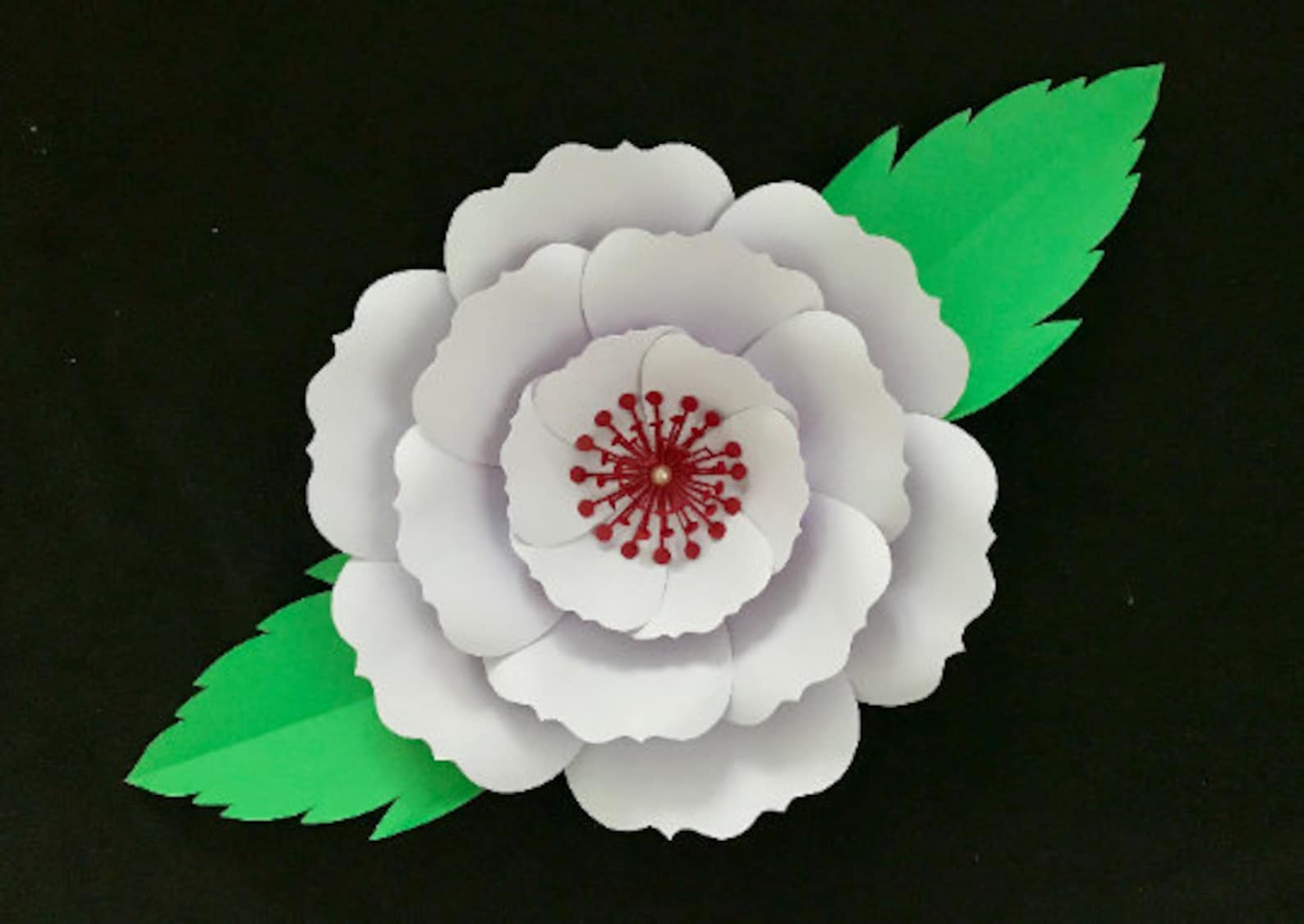 Paper Flower Centers PNG DXF Cricut Flower Center Paper Flower Etsy