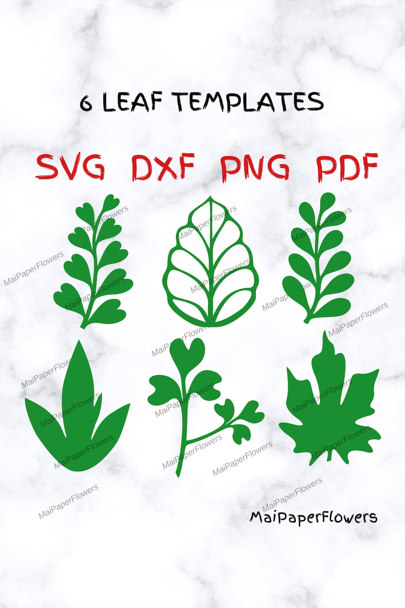 Free Free 86 Paper Flower Leaves Svg SVG PNG EPS DXF File
