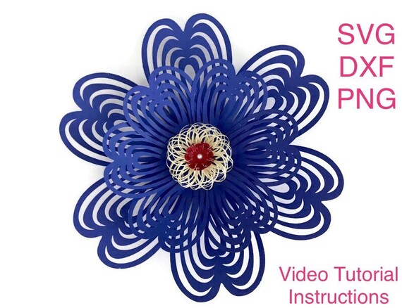 Download Large Paper Flower Template Svg Png Dxf Giant Paper Flower Svg Etsy PSD Mockup Templates