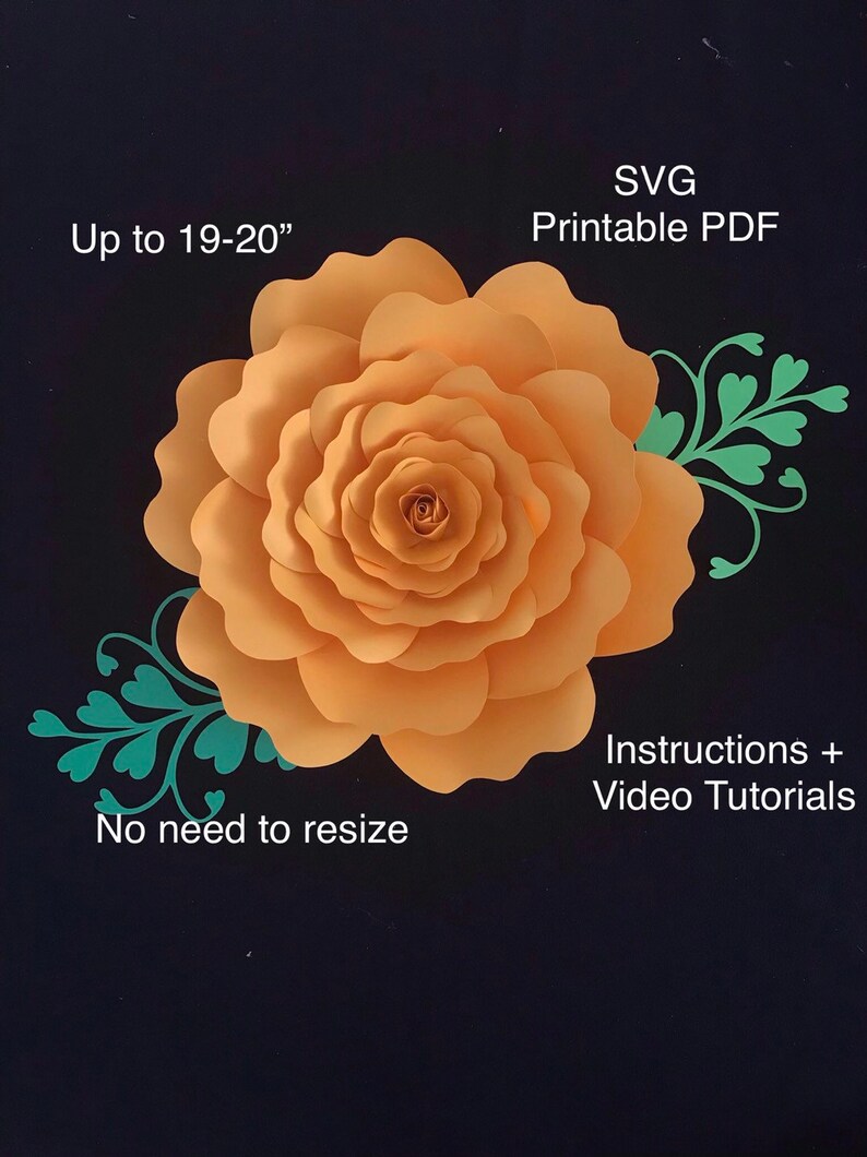 Free Free Rose Petal Template Svg