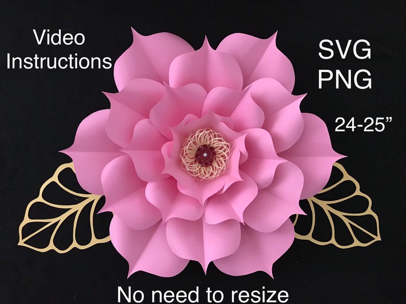 Download Paper Party Supplies Backdrops Props Paper Flowers Svg Png Paper Flower Walls Decor Paper Flower Template Svg Flores De Papel 3d Flower Svg Giant Paper Flowers Svg