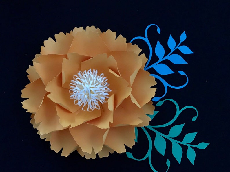 Free Free 130 Paper Flower Leaves Svg Free SVG PNG EPS DXF File