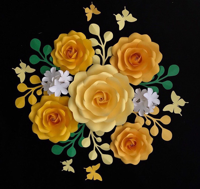 Free Free 236 Rose Cricut Flower Template Svg SVG PNG EPS DXF File