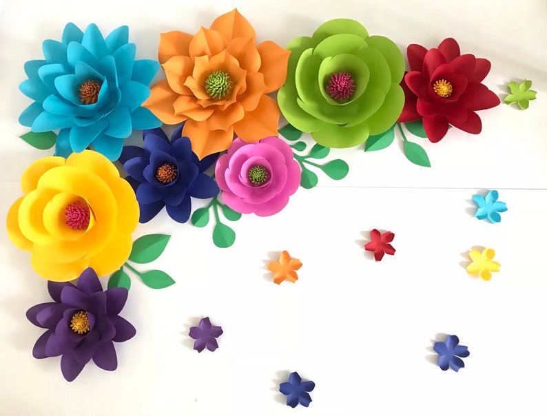 Free Free 231 Paper Flower Leaves Svg SVG PNG EPS DXF File