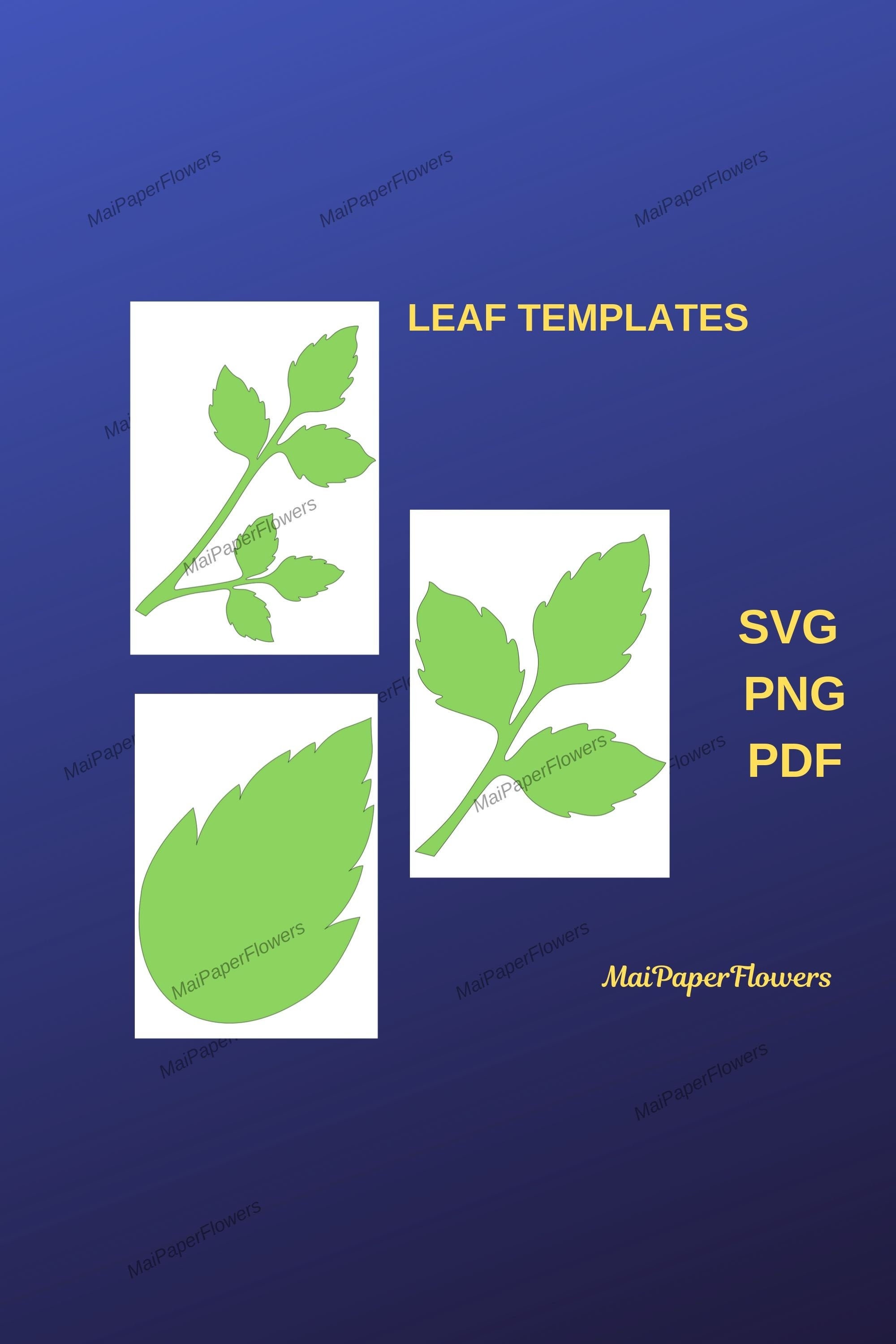 Download Free Rose Leaf Template Svg Png Pdf Leaves Svg Leaf Svg Leaf Svg Etsy SVG Cut Files