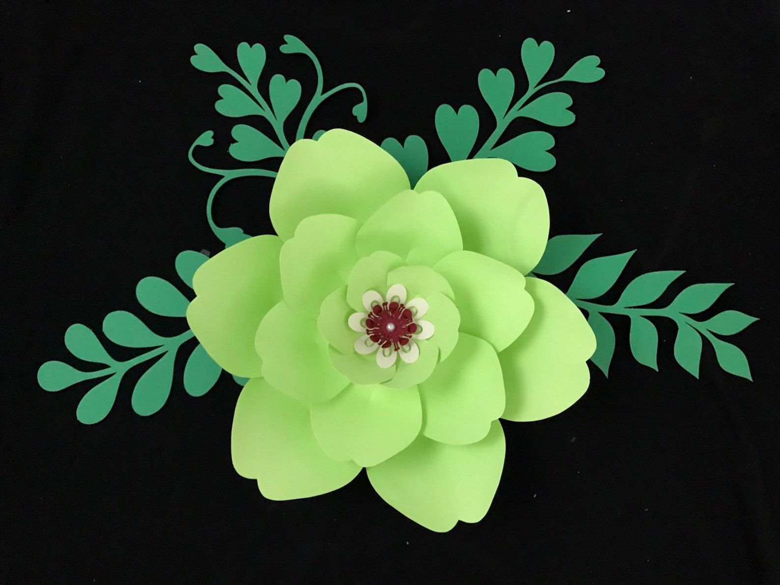 6 Paper Flower Centers SVG PNG DXF Large Paper Flower Center Etsy Canada