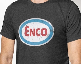 Enco Gasoline Short-Sleeve Unisex T-Shirt - Bygone Brand Retro Tees